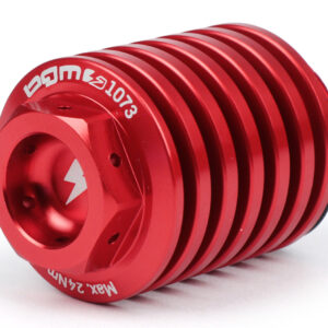 BGM PRO CNC Oil Drain Bolt – Red – for Piaggio Leader / LEM / HE / i-Get / Quasar / HPE / Master