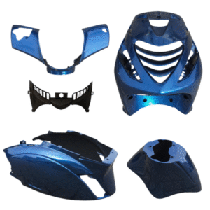 Body Kit – Fairing Plastics – for Piaggio Zip – Diamond Blue