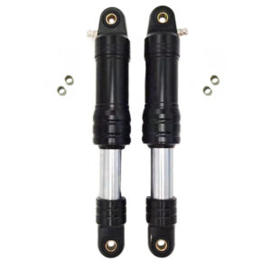OILAR Sport Air Shock Absorbers – 280 mm – Aluminium, Black – 10/12 mm