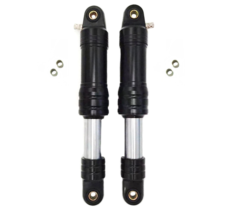 OILAR Sport Air Shock Absorbers – 280 mm – Aluminium, Black – 10/12 mm