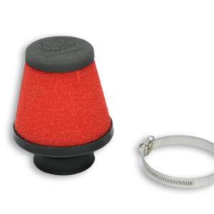 MALOSSI Air Filter E17 – Straight Ø32–38 PHBN / PHVA / PHBG
