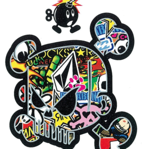 Sticker “Teschio – Bomb” (10 × 12 cm)
