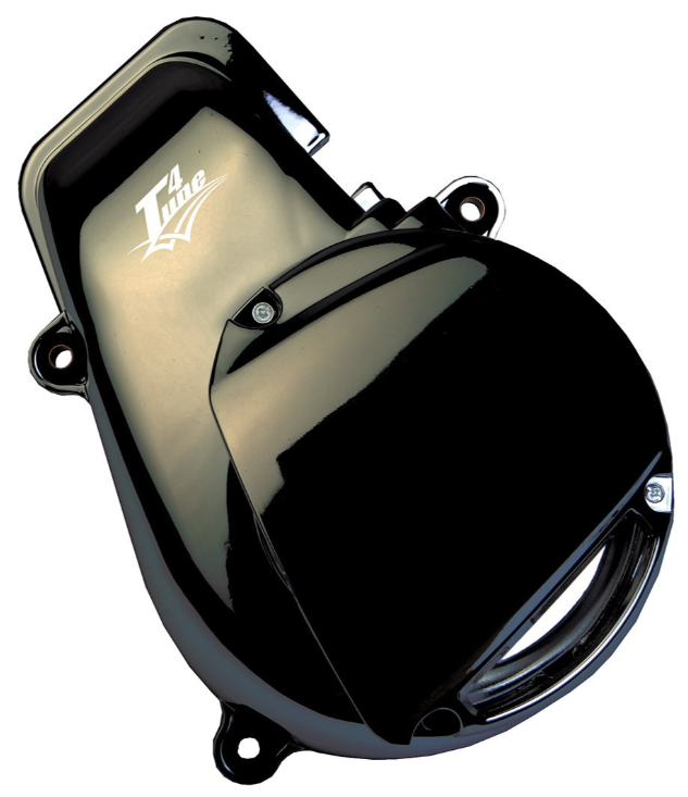 Fan Cover 70cc T4Tune – MBK Booster, Yamaha Bws (Black, 2004–>)