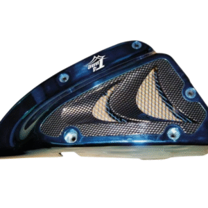 Air Filter Cover T4Tune – Piaggio/Gilera 70cc (Blue Chrome)