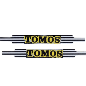Sticker Set – Tomos – Yellow / Chrome