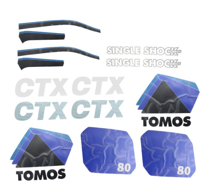 Sticker Set – Tomos CTX 80cc