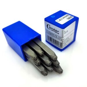 Impact stamp numbers 3 mm for moped or motorcycle frame