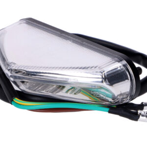 Stražnje LED svjetlo, prozirno staklo 82 × 22 mm – univerzalno