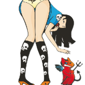 Sticker – Woman (10 × 12 cm)