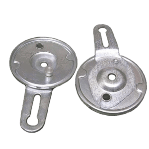 Brake shoe holder – rear, Tomos A3 (spoked wheel)