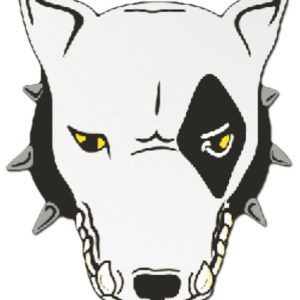 Sticker – Cane Dog 10 × 12 cm