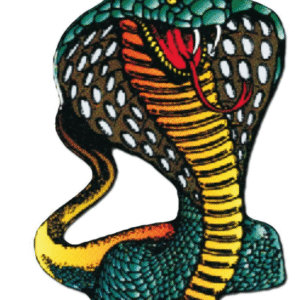 Sticker – Snake Cobra 10 × 12 cm