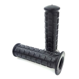 Grips LUSITO rubber black 22/24mm 110mm for Zündapp , Kreidler , Puch , Simson , Tomos