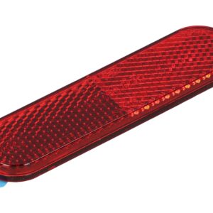 Reflektor red 95×25 mm – self-adhesive (Cat eye)