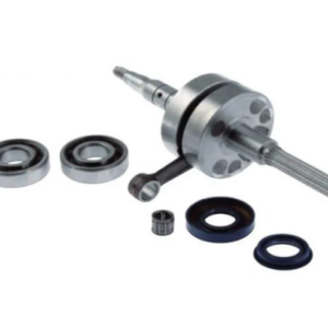 Crankshaft TPR 39.2 mm for Minarelli Vertical + bearings and oil seals (10 mm wrist pin)