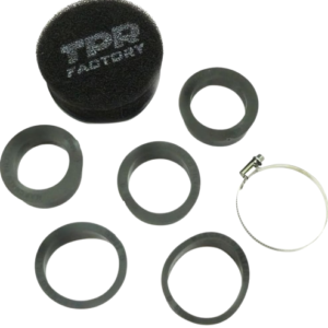 TPR Factory air filter D.100×65 – black (connection Ø46–49–52–55–58–62)