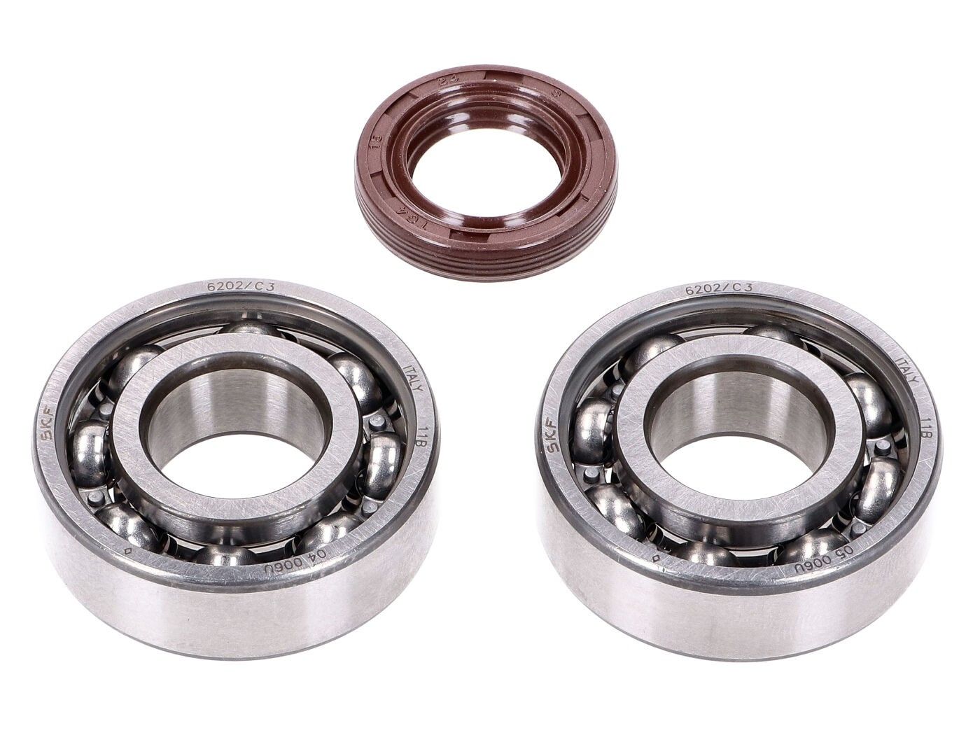 Crankshaft bearing set Schmitt FKM Premium -C3- for Piaggio Ciao, Bravo, Boxer