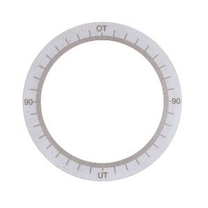 Degree measuring plate for ignition adjustment – Piaggio Ciao / Bravo / SI