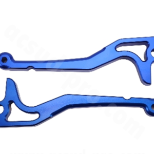 Brake levers set Carenzi CNC for Yamaha Nitro, Aerox, CPI GTR - Blue