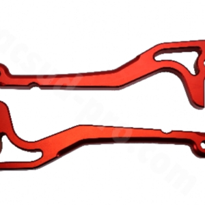 Brake levers set Carenzi CNC for Yamaha Nitro, Aerox, CPI GTR – Red