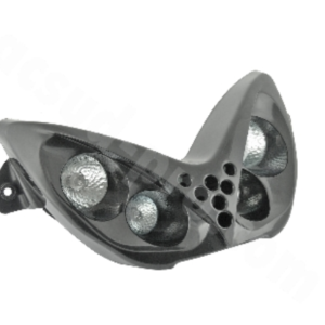 Halogen Headlight for MBK Nitro / Yamaha Aerox – Black