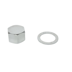Front fork nut Tomos E-90 (Marzocchi) with washer