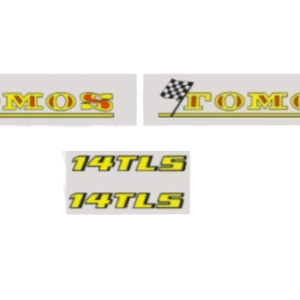 Sticker set Tomos 14 TLS