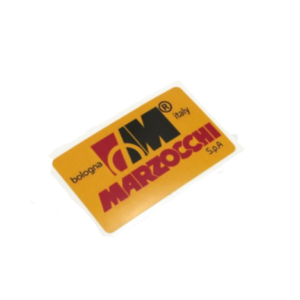Front fork sticker - MARZOCCHI - Yellow