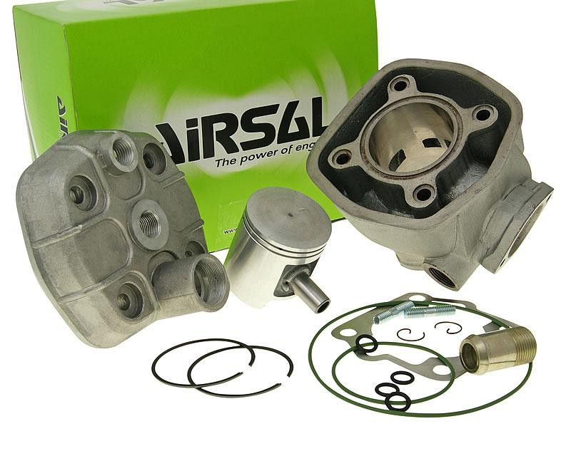 Cylinder kit Airsal sport 70cc 47mm - 40mm cast iron for Derbi EBE EBS