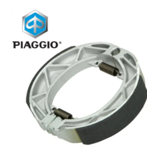 Rear brake shoes Ø140×25 – Piaggio / Vespa / Aprilia – original