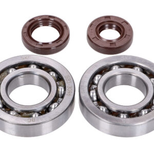 Bearing set Naraku / SKF C3 - FKM oil seals – Honda X8R 50