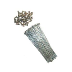 Spokes CROME 18 inch with nipple M3.5 mm