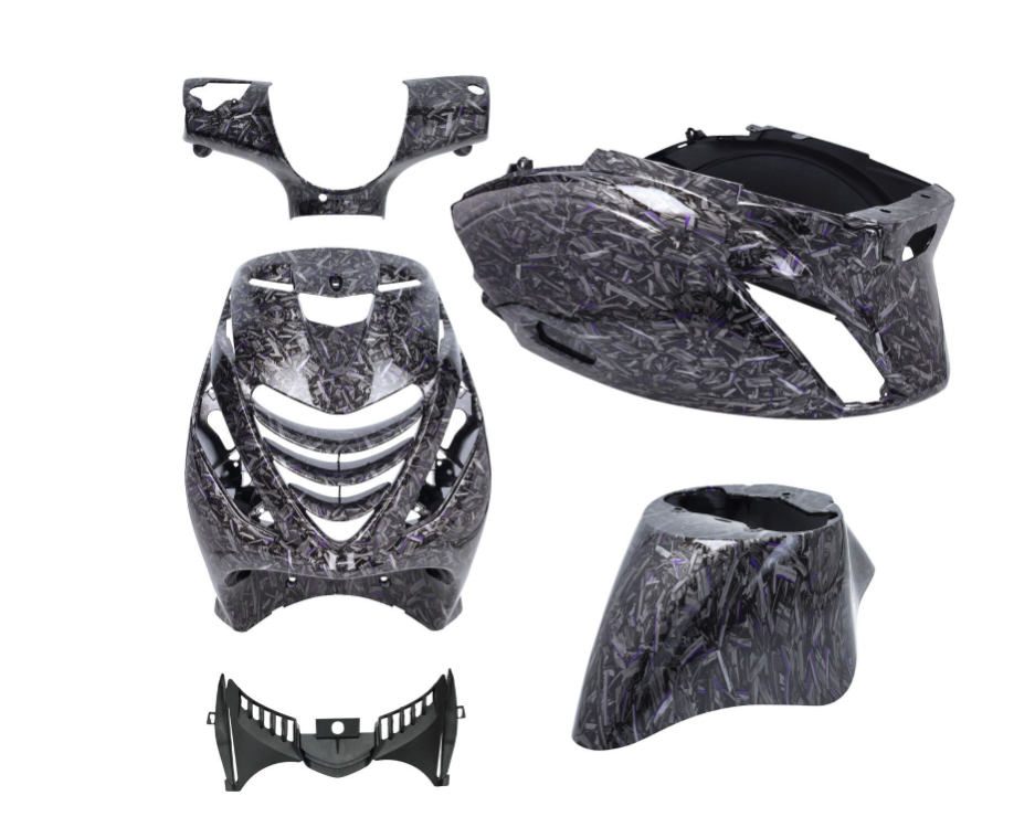 Body Kit SP EVO-1 Forged Flakes - Piaggio Zip 50-125 / Zip 2000 / 5-Piece Kit