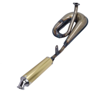 Exhaust TECNO Krul - Tomos A3 / A35 - Gold Silencer