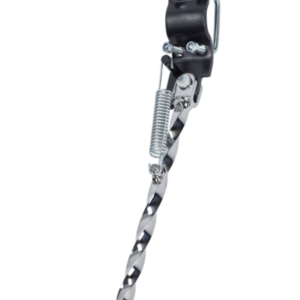 Side Stand Twisted - DMP - Chrome - Tomos A3 / A35 / Sprint