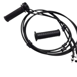 Throttle Set with Cables and Rubber Grip - Original Piaggio - Piaggio Zip 50 i-get 4T 3V E5 (2021–)