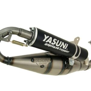 Exhaust Yasuni Carrera 16 Black - Piaggio / Gilera / Aprilia (Piaggio Engine)