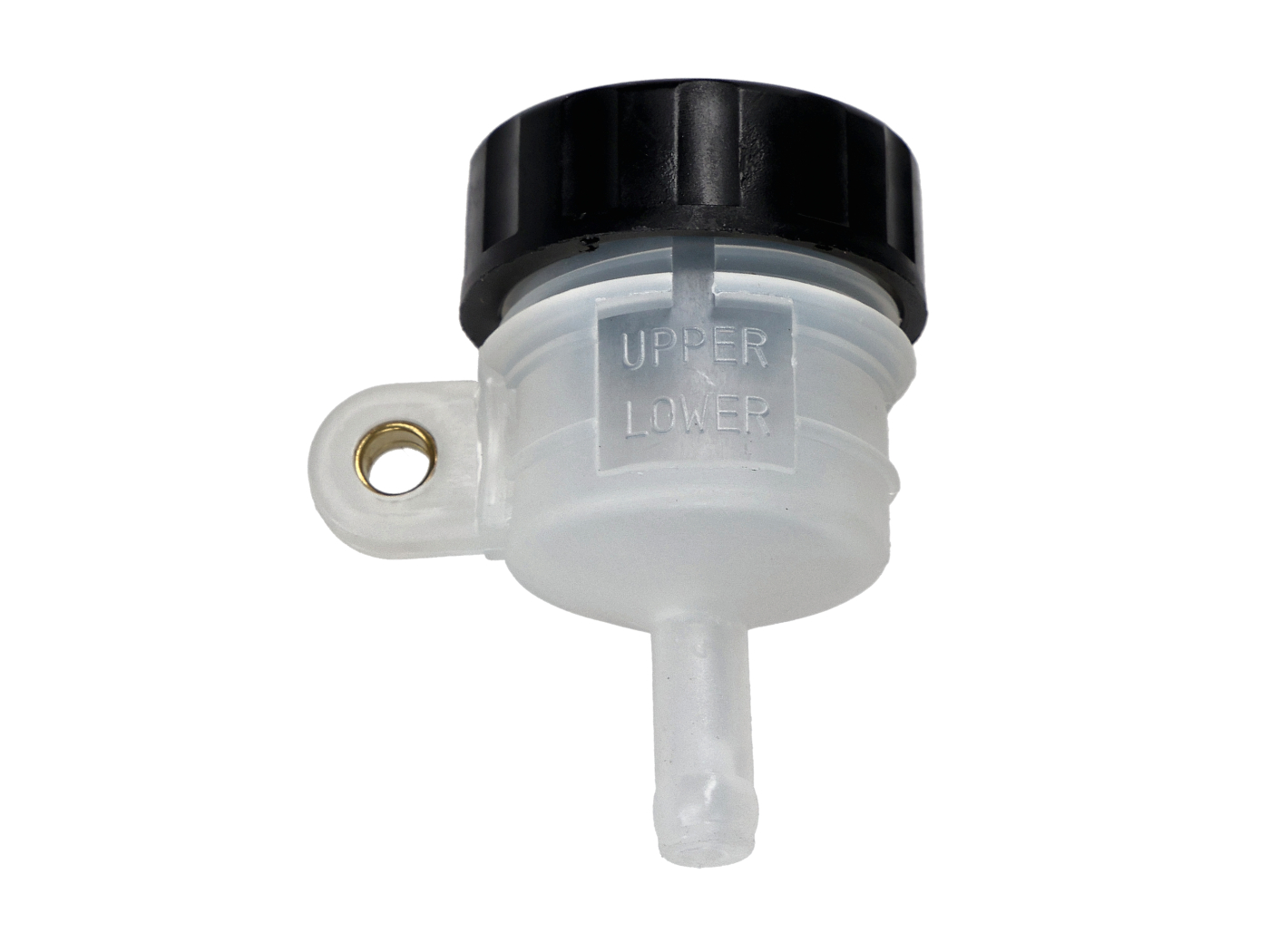 Brake Fluid Reservoir – Transparent, External – 8.5 mm Connection