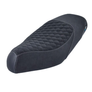 Seat cover Regia RS black-grey – Gilera Runner 50 / 125 / 180 / 200