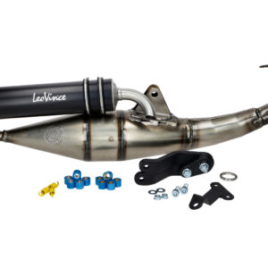 Exhaust LeoVince TT Black Edition – Aprilia SR / Malaguti F15 / MBK Nitro / Yamaha Aerox 50 2T