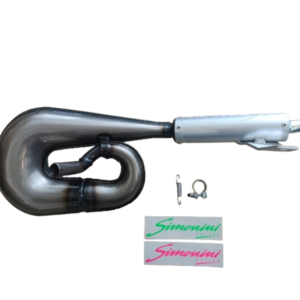 Exhaust Simonini Serpentone Ø22 mm – Piaggio Ciao