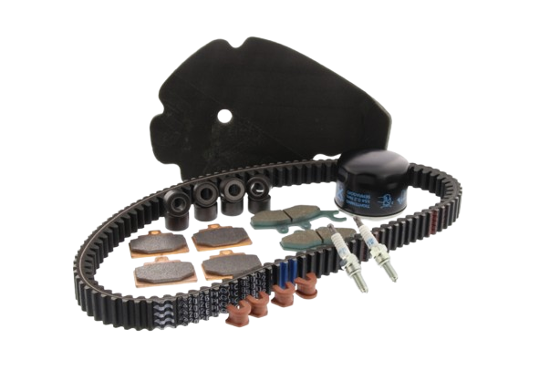 Service kit original Piaggio – MP3 500 HPE E4–E5 from 04.03.2019 – with brake pads