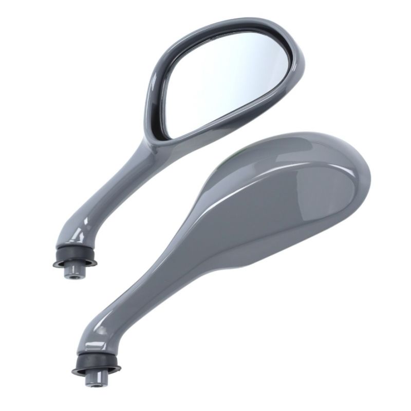 Mirror set Fast Arrow Nardo grey – Gilera Runner / Piaggio Zip 2000