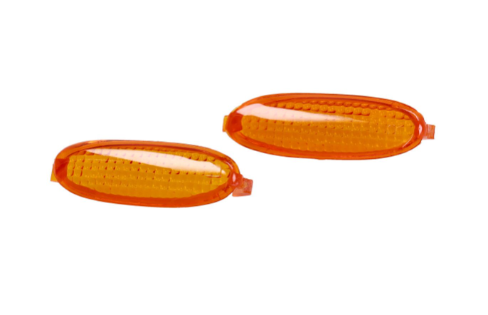 Set reflektorjev pokrova krmila oranžen 2-delni – Gilera Runner 50 / 125 / 180cc 2T