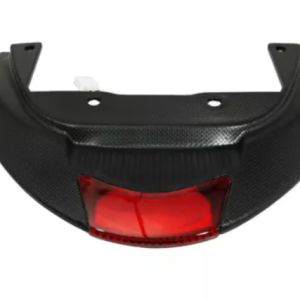 Rear Spoiler TNT Black with Light – Piaggio Zip 50 / 125cc 2T / 4T 2000–2024