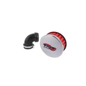 Športni zračni filter TNT R-Box H5 90° Ø28/35 mm – rdeč