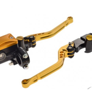 Levers CNC Adjustable – Brake / Clutch Set (Disc Brake) – Yellow