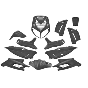 Fairing kit TNT metallic black – Peugeot Speedfight 2